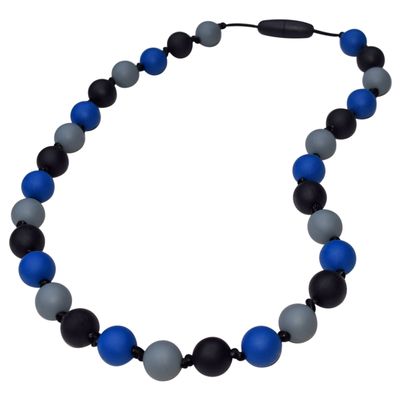 Munchables Navy Camo Sensory Chewelry Necklace