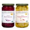 Jeff's Garden Pickled Onion Pack, Pickled Red Onion & Spicy Pickled Onion | Gluten Free | 12 Fluid Ounce Jar (Pack of 2) view 1