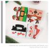 12pcs Boxes Christmas Box Candy Containers Snack Containers Christmas Bags Party Candy Bags Party Treats Bags Christmas Treats Bags Snack Box Paper Cartoon view 4