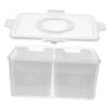 Box Drain Crisper Pp Grey Refrigerator Storage Box/1562 (Color : White) view 1