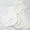 Briefs 3pcs 1 Reusable Panty Liners Reusable Feminine Pads Napkins Cotton Pad Washable Towel Woman Cloth Warp Cloth Mother White Pantiliners view 4