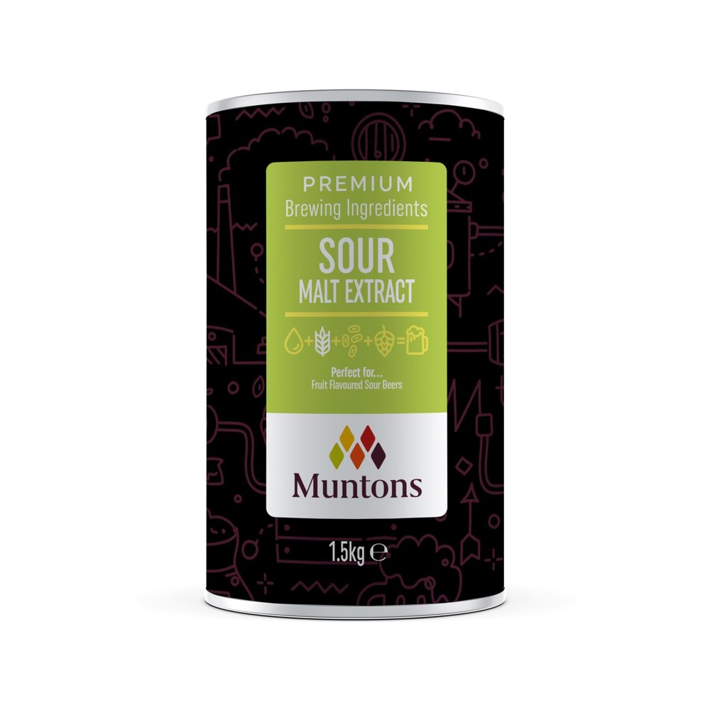 Muntons Brewing Ingredients - Malt Extract Sour - Unlock the Art of Brewing Unique Fruit-Flavoured Sours (1.5 kg | 3.3 lb)