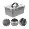 Box Drain Crisper Pp Grey Refrigerator Storage Box/1562 (Color : Grey) view 3