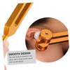 Healeved 1set Ear Cleaning Tools Tuning Fork and Hammer for Ear Wax Removal Lightweight and Frequency for Household Use Golden view 3