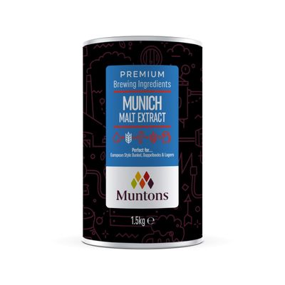 Muntons Brewing Ingredients - Malt Extract Munich - Elevate Your Brewing with European Style (1.5 kg | 3.3 lb)