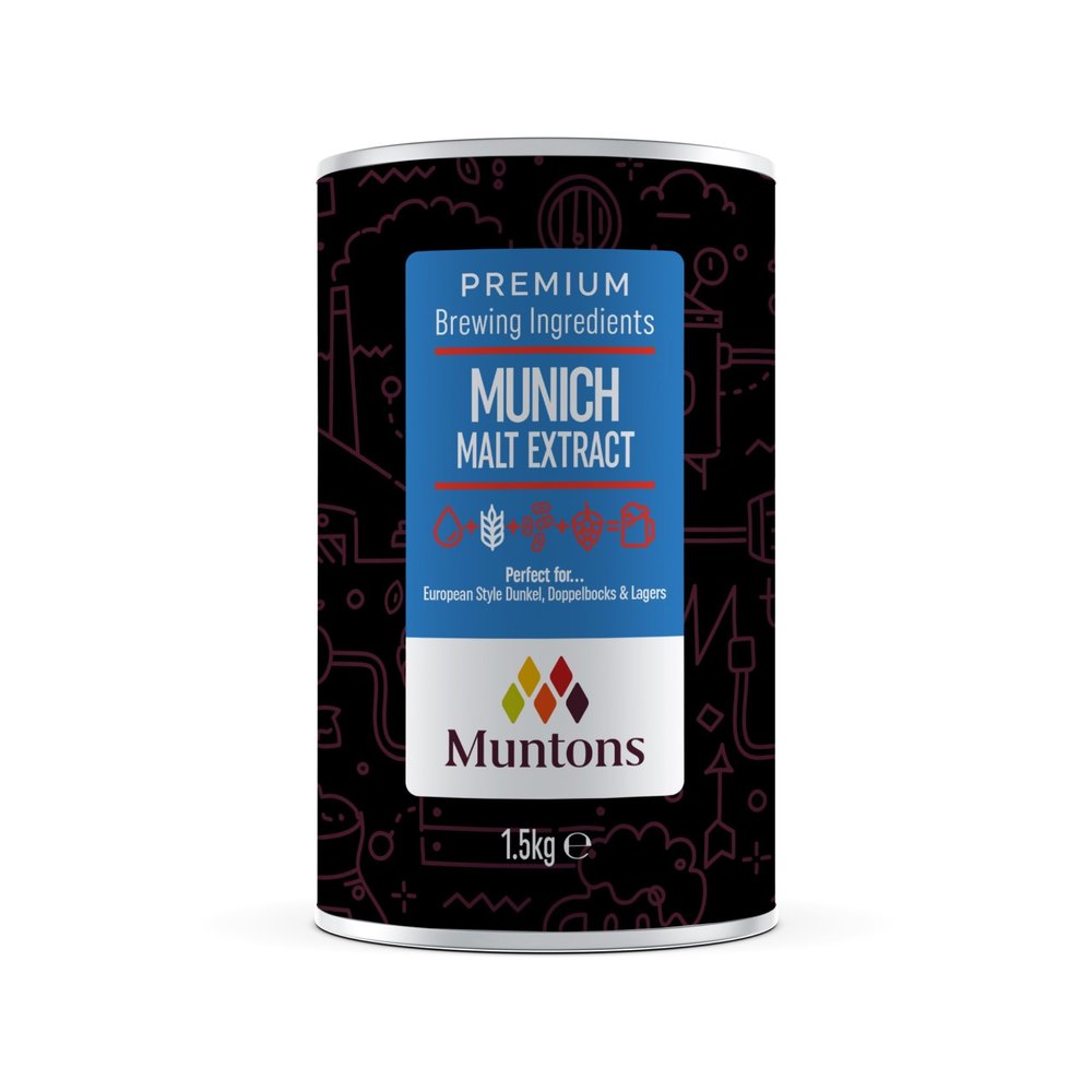 Muntons Brewing Ingredients - Malt Extract Munich - Elevate Your Brewing with European Style (1.5 kg | 3.3 lb)
