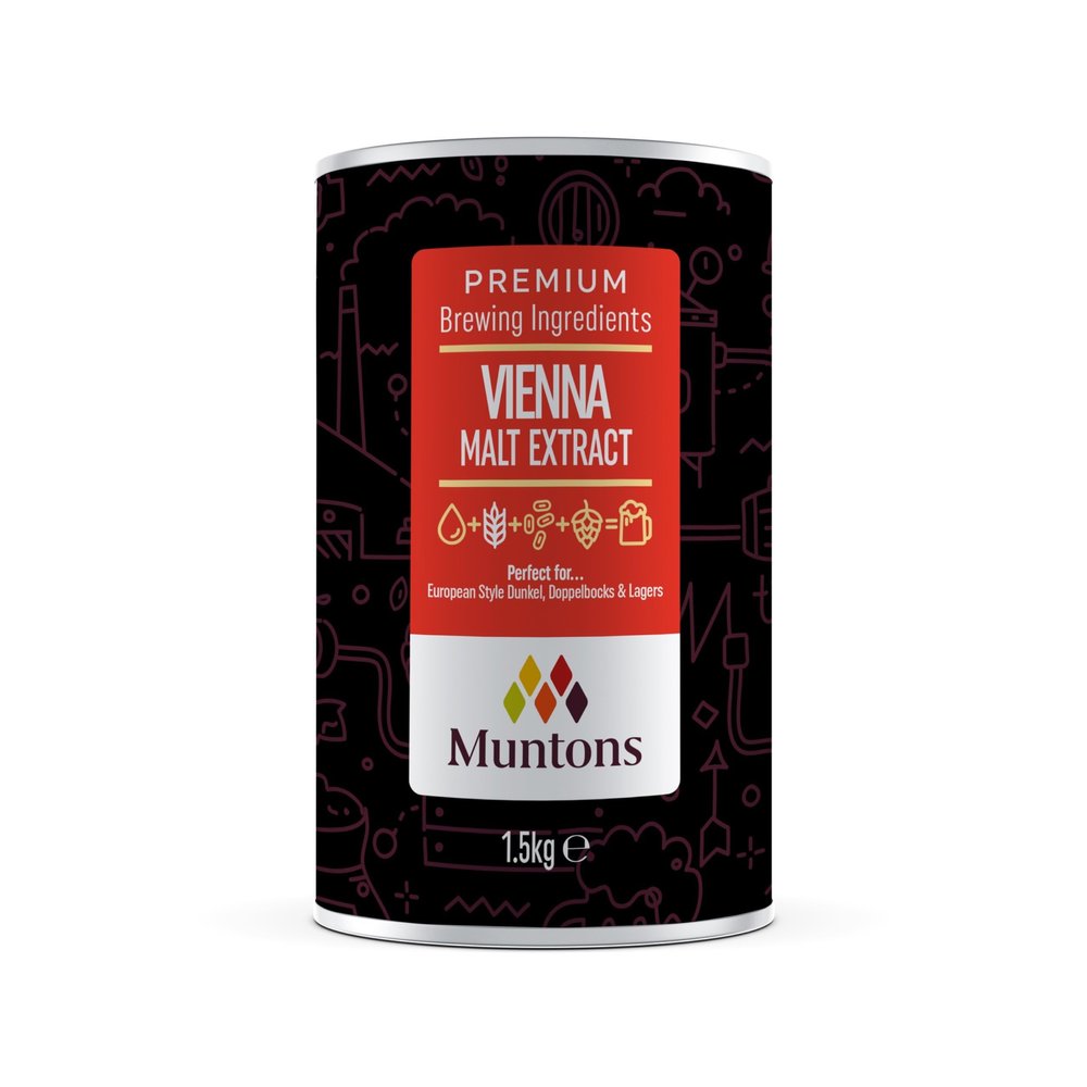 Muntons Brewing Ingredients - Malt Extract Vienna Elevate Your Brewing Experience (1.5 kg | 3.3 lb)
