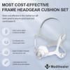 Replacement Frame Set for WISP,Including Cushion(M),Silicone Frame,Head Strap and Clips for Wisp,Not Fit Dreamwisp,Great Value Supplies by Medihealer view 2
