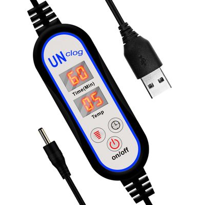 UNCLOG Replacement Controller for Heated Eye Mask USB Type-C Adjustable Heating Controller, Compatible Accessory for Warm Compress Eye Mask