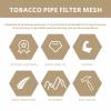 60PCS Pipe Screens 3/4Inch Stainless Steel Mesh Clean Screens, Bowl Screens3/4 Inch, Along with a 3-in-1 Cleaning Tool, Brush, and Stainless Steel Storage Box Adjustable Size view 4