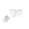 100Pcs Portable Coffee Filter Paper Bag with Hanging Ear, Disposable Drip Coffee Filter Paper Bag Coffee Filter Bag for Home, Office, Travel view 1