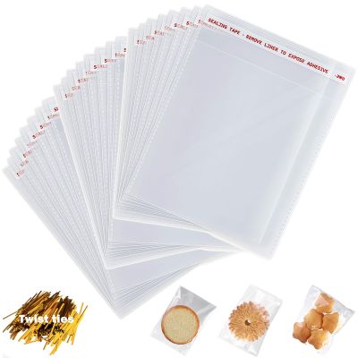 Circloophs 4" x 6" Small Resealable Clear Cellophane Bags 2000 ct Self Sealing Bags for Packaging Products Self-adhesive Cello Bag Bulk for Jewelry, Cards, Photos, Gifts, Party Favor