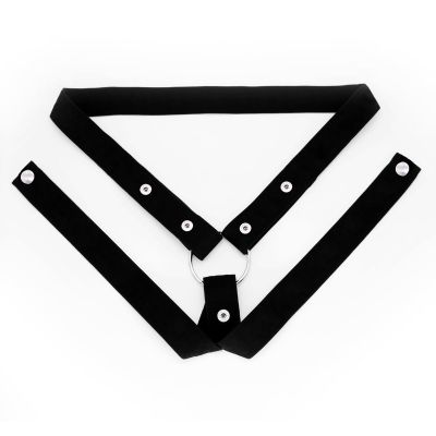 Chastity Belt Male Sissy Belts Chasity Device Anti-Off Auxiliary Chastity Strap Cage Sex Furniture Toys for Men (Black Three-Way Belt)