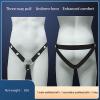 Chastity Belt Male Sissy Belts Chasity Device Anti-Off Auxiliary Chastity Strap Cage Sex Furniture Toys for Men (Black Three-Way Belt) view 2