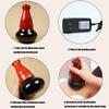 Electric Hot Bian Stone Massager for Face Eyes Moisturizing Skin Improve Eye Bags Guasha Cupping Therapy Body Spa Relaxation view 3
