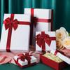 Tenceur 10 Pcs Gift Boxes with Lids Heavy Duty Nested Assorted Sizes Cardboard Gift Boxes for Presents with Ribbon for Xmas Holiday Present(Red, White,5 Size) view 4