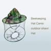 Pilipane Midge mozzie Hat, Camouflage Heads Net for Camping and Fishing Breathable Mesh Face Protector view 3