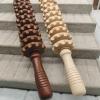 Back Wooden Sole Massage Roller Wooden Twelve Wheel Massage Equipment Roller Massager Wooden Sports Wooden view 2