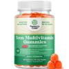 Teen Multivitamin Gummies 12-17 - Teen Boys & Girls Gummy Vitamins for Better Skin, Immune Strength, Mood & Energy Support - Teenage Girl & Boy Supplements with Zn, Mg, Vitamin A, C, D & E - 60 Ct view 1