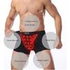 POCHY Men's Modal Breathable Underwear Magnetic Therapy Enlargement Boxer Briefs 2/4 Pcs Tourmaline Health Care Panties (Color : 4pcs, Size : 6X-Large) view 2