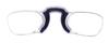 Calabria Noz Nose Pinching Rimless Armless Reading Glasses +1.50 Blue 3 Pack Men Women Keychain Case Pocket Reader Compact view 4