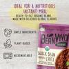 BeanVIVO (Pack of 6) Organics Plant based Black Beans Chipotle Chili - Good Source of Fiber - Nutritious & Microwave Meals - Gluten-Free Plant Food - 10 oz view 3