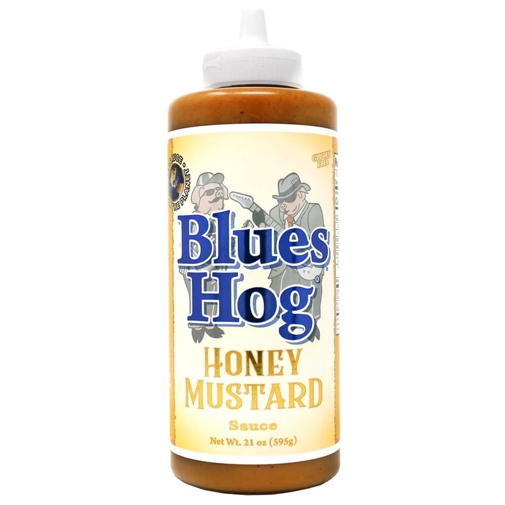 Blues Hog Honey Mustard Sauce 21oz (Pack of 6)