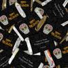 136 Pcs Halloween Candy Party Favors Miniatures Chocolate - No Assembly Required - Sugar Skulls view 1