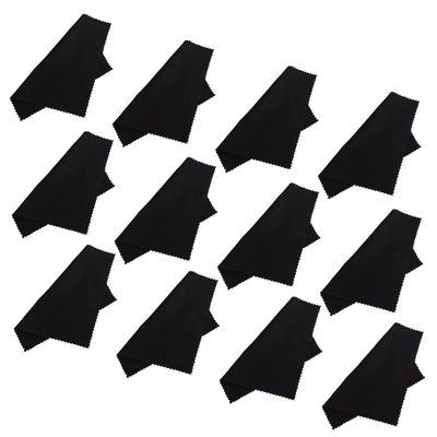 50pcs Cleaning Cloths Glasses Lenses Phone Screens Jewelry Lint Wiping Cloth Eyeglasses Camera Tablets Delicate Surfaces