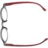 Incredible Bargains The Poppy, Plastic Round Style Reading Glasses + 3.25 Grey and Red view 4