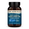 Dr. Mercola Cod Liver Oil, 1,300 mg Per Serving, 30 Servings (60 Capsules), Dietary Supplement, Supports Brain, Bone and Joint Health, Non-GMO, MSC Certified view 1