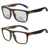 laureles Photochromic Bifocal Reading Glasses Men Sports Transition Sunglasses Square Eyewear Frame Male (Brown, 2, multiplier_x) view 1