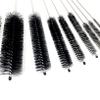10 Piece Stainless Steel Straw Cleaning Brush Set - Durable Nylon Bristles - Multi-Size for Reusable Straws, Sippy Cups, and Narrow Neck Containers view 2