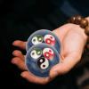 Healifty 1 Set Massager Exercise Ball Metal Ball Practical Balls Hand Rolling Balls Palm Massage Balls Convenient Hand Balls Decorative handballs Portable Iron Fitness Training Ball view 2