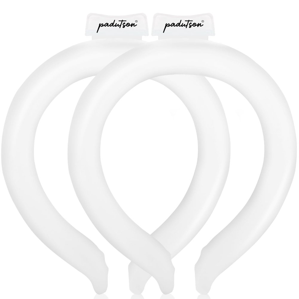 2PCS Neck CoolingTube, Reusable Ice Coolers Wearable Body CoolingProducts, Neck Coolers for Hot Weather