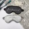 Custom Bridesmaid Sleep Masks, Customized Satin Eye Masks, Bachelor Party Gifts, Bridesmaid Proposal Gifts, Bachelorette Eye Masks, Maid of Honor Proposal Gifts, 5 Colors Avaliable view 3
