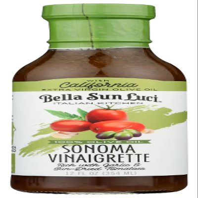 Bella Sun Luci Sonoma Vinaigrette, No Canola Oil, 12 Ounces (Pack Of 6)