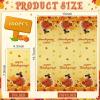 100pcs Thanksgiving Paper Napkins,Disposable Turkey Paper Hand Towels,Fall Pumpkin Maple Leaves Guest Napkins for Fall Give Thanks Lunch Dinner Kitchen Bathroom Party Decorations view 2