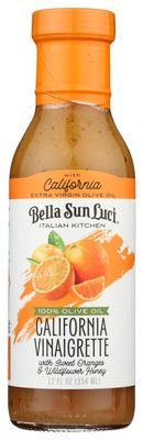 Bella Sun Luci California Vinaigrette, No Canola Oil, 12 Ounces (Pack Of 6)