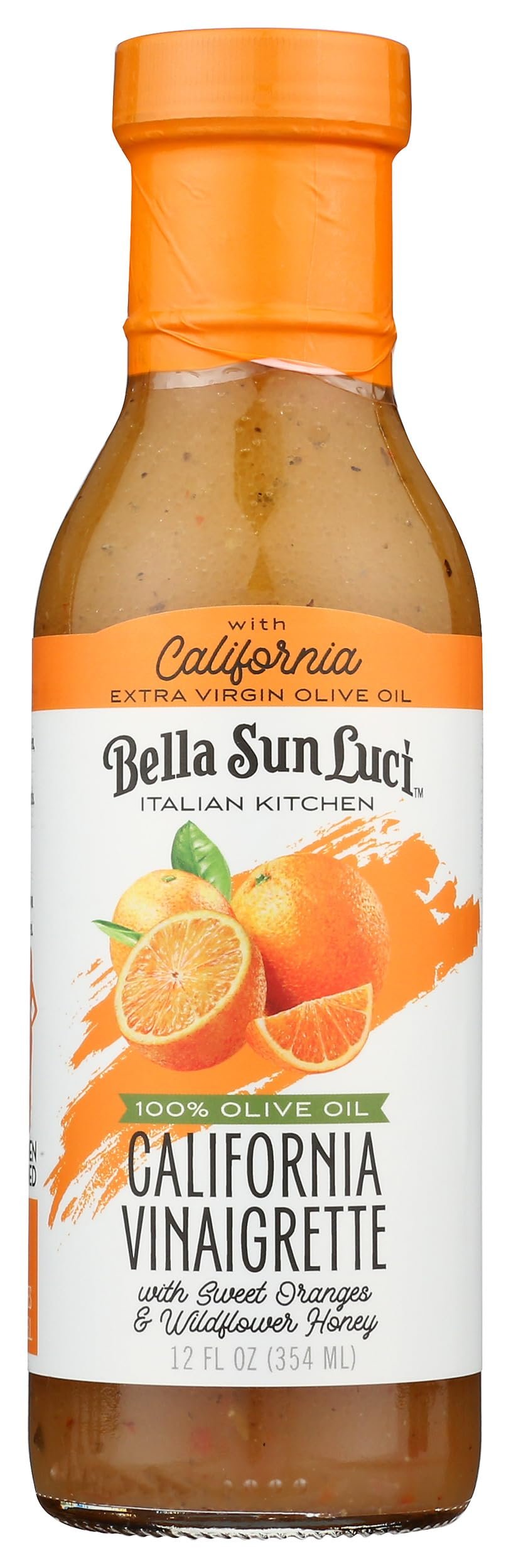 Bella Sun Luci California Vinaigrette, No Canola Oil, 12 Ounces (Pack Of 6)
