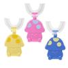 Baby U Shaped 360 Degrees Clean Tooth Brush Soft Bristles Silicone 2-Pack (1 Blue & 1 Yellow) view 1