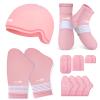 SuzziPad Chemo Care Package for Women & Men, Cooling Gloves, Socks and Cold Caps for Chemotherapy, Ideal for Discomfort of Head, Hand, Feet, L view 1