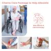 SuzziPad Chemo Care Package for Women & Men, Cooling Gloves, Socks and Cold Caps for Chemotherapy, Ideal for Discomfort of Head, Hand, Feet, L view 2