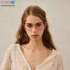 Firmoo 2023 Blue Light Blocking Reading Glasses 2.75 for Women/men, Anti Glare Reader Glasses, Rose Gold Round Computer Glasses for Screens view 3