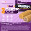 WAKE UP! Peanut Butter Caffeinated Protein Bars (1 Bar = 3 Espressos)  350mg Clean Caffeine for Energy, Focus & Happy Mornings  Free Energy  6 Pack view 3