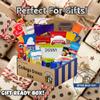 College Care Package and Dorm Survival Kit  Bulk Snack Box with 50 Individually Wrapped Snacks  Gift for Students, Teens, and Dorm Rooms Assembled by Bussin Boxes view 4