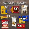 Cookie Variety Pack  Individually Wrapped Bulk Cookies Snack Box  45 Count Sweet Snack Assortment for Office, School, Travel, and Gifting Assembled by Bussin Boxes view 2