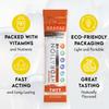 NewTrition Hydration Powder, Orange Pack of 12 Electrolyte Powder Packets, Naturally Flavored Hydrating Packets for Water, Fast Acting Hydrate Electrolytes with Vitamins B & C, Energy & Recovery view 2