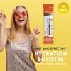 NewTrition Hydration Powder, Orange Pack of 12 Electrolyte Powder Packets, Naturally Flavored Hydrating Packets for Water, Fast Acting Hydrate Electrolytes with Vitamins B & C, Energy & Recovery view 3