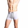 6 Pack Magnetic Therapy Underwear for Men Cotton Boxer Briefs Enlargement Health Care Trunks Soft Inner Pants (Color : Gray, Size : 4X-Large) view 3
